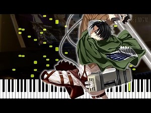 [Attack on Titan Season 2 OP] 進撃の巨人 - "Shinzou wo Sasageyo!" (Synthesia Piano Tutorial - Live Cover)