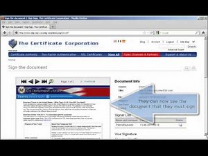 Using Digi-Seal™ Service to Digitally Sign PDF Documents
