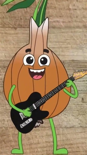 Onion rock from viral gif to ai YouTube shorts #ai #aiyoutubeshorts #guitar