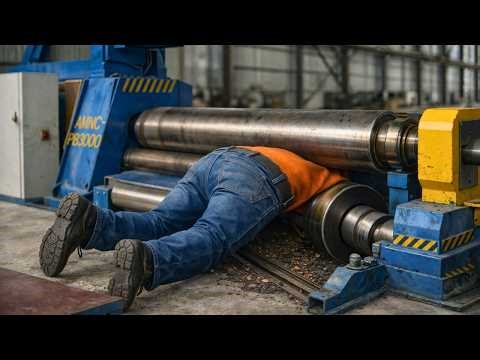 The Rollers Were Still Turning | He Should Have Stayed Away – Rotating Roller Accident