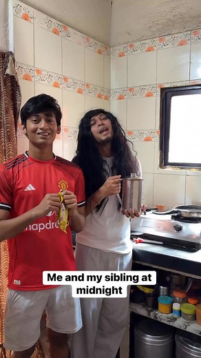 maggi loversss😛♥️ #relatable #siblings #midnightcravings #maggie | Bemandy