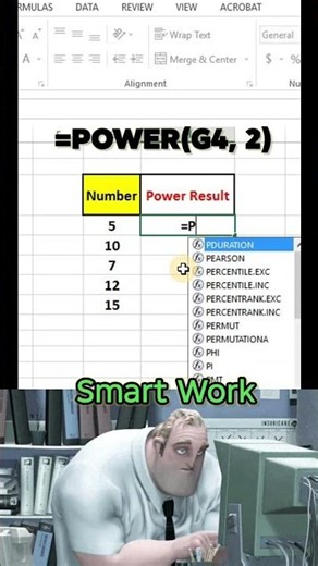 Excel POWER Formula Explained | Calculate Powers & Exponents Easily #excel #exceltips #exceltricks