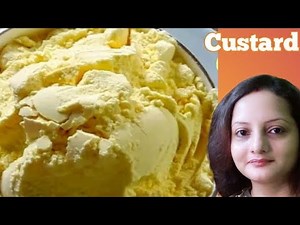 Homemade Custard Powder Recipe || Custard PowderMaking || Custard Recipe || custard powder