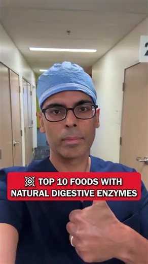 💥 Top 10 Foods with Natural Digestive Enzymes.
