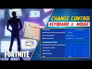 How to Change Control in Fortnite on Windows PC | Controls in Fortnite