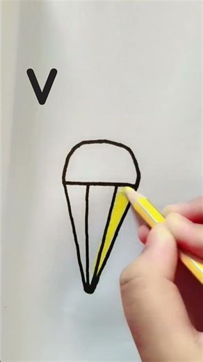 ice cream #easy drawing#drawing 💗