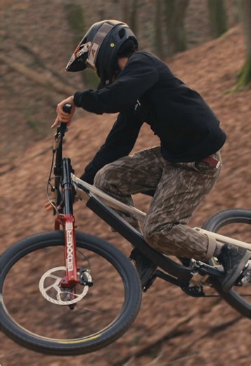 First Slow Motion Ride on the New Bike