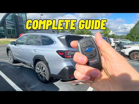 Here's everything you NEED to know about your Subaru Outback controls
