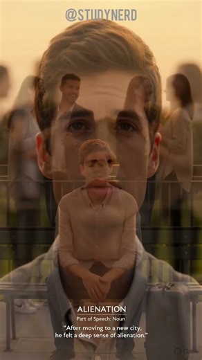 Alienation Meaning + Trick #studynerd #sscvocabulary