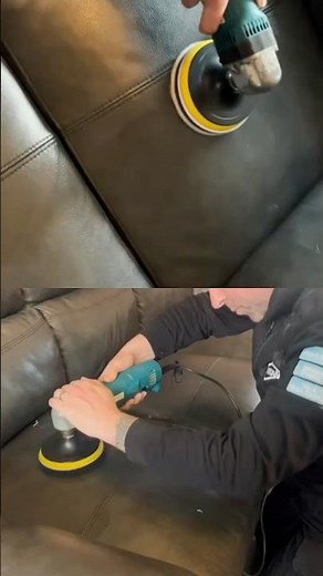 Leather sofa cleaning in Stockton-On-Tees
