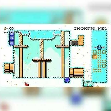 〒 The Golden Castle 〒 【USE MAP】 by Klasflod #shorts 🍄Super Mario Maker 2 | No Commentary #dzq