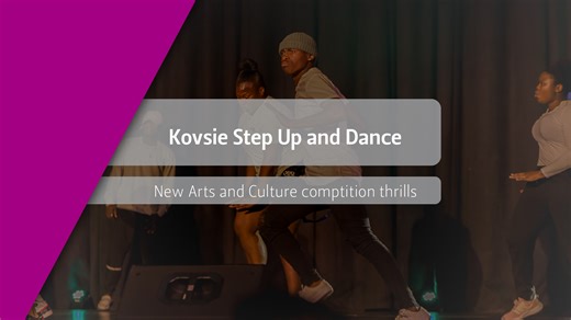 This year sees the introduction of a new Arts and Culture competition to the university community. This week saw the Kovsie Step Up dance competition make its debut. Students showcased their moves and brought their A-game during the rotations on 29 and 30 April 2024. Finals are just around the corner. Let’s see who takes home the crown – see you there! Details for the finals: Date: 4 May 2024 Time: 18:00 Venue: Callie Human Centre, UFS Bloemfontein Campus Tickets: R30 pre-sold and R50 at the doo