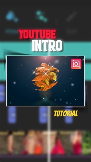 INSHOT YOUTUBE I N T R O😶‍🌫 EDITING TUTORIAL.#inshotediting