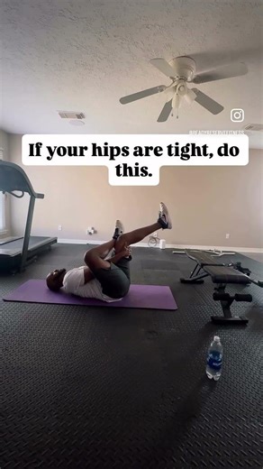 Lying Hip Stretch