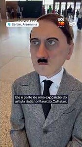 Sculpture with Hitler's face causes major controversy at Berlin exhibition
