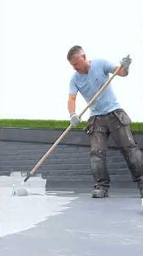 Using Liquid Rubber on a roof! #3csealants #diy #3c #liquid #rubber #liquidrubber #60seconddiy