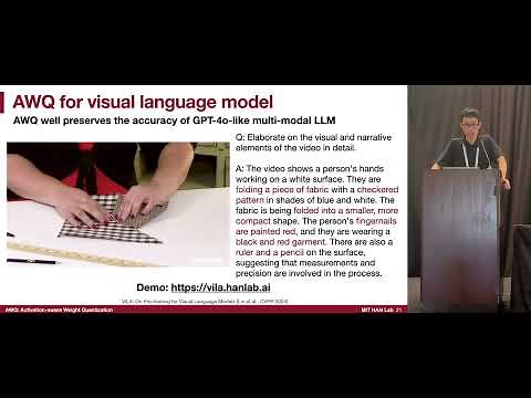 MLSys'24 Best Paper - AWQ: Activation-aware Weight Quantization for LLM Compression and Acceleration