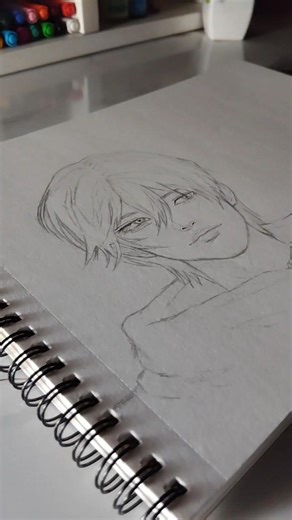 Draw Mikasa 🧣💖 from aot #aot #art #anime #mikasa