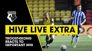 William Troost-Ekong joins Emma Saunders, Paul Robinson and Micah Hyde in the Hive Live studio to give his reaction to the Golden Boys making it six wins on the spin! 🇳🇬 See what the Nigerian skipper had to say 👇 | Watford FC