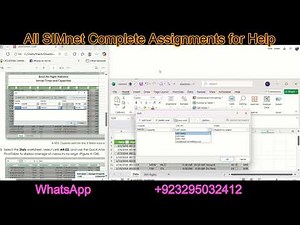 Excel 2021 In Practice Ch 4 Independent Project 4-5 |SIMnet Help Excel 2024 Independent Project 4-5