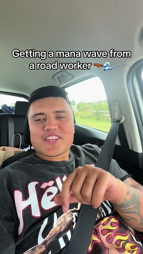 Getting a Mana Wave from a Road Worker – Hilarious Performance