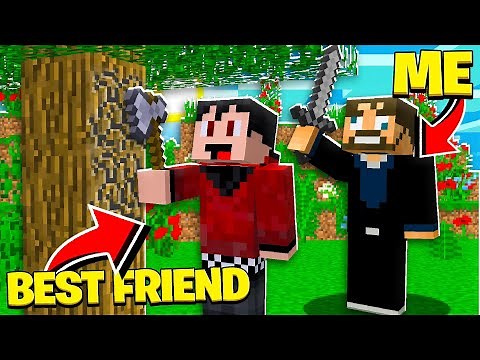 I PRETENDED to be SSUNDEE to TROLL my BEST FRIEND! (Minecraft Trolling Prank)