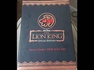 Unboxing: The Lion King Collector's DVD Gift Set