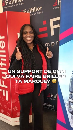 Le Totem LED Lumineux Pliable Personnalisé | Votre Stand va briller lors de vos salons✨ #fulfiller