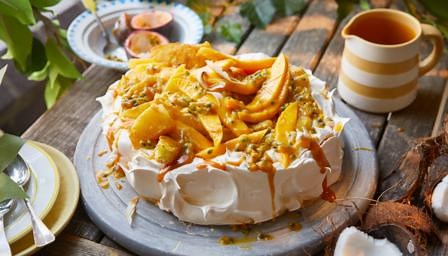 Caribbean pavlova  recipe