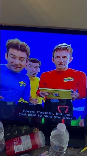 The Wiggles Counting Book 1 to 10 Captain Feathersword Falling Down (1999)