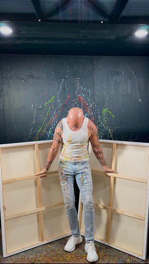 1.1M views · 9.1K reactions | Which one? 樂Artwork of coconut charcoal dust, acrylic and oil painting on canvas. 122x91cm (48x36”). Both these artworks will be on show at my solo art show and live painting event October 5th at Nissarana, Hastings St, Noosa.  #art #ballet | Ashvin Harrison | Facebook