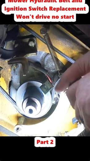Fixing a Hustler Zero Turn Mower Hydraulic Belt and Ignition Switch Replacement Won't drive no start (2 | Raley's Small Engine