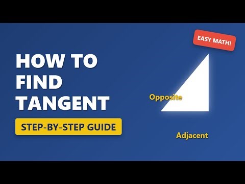 How to Calculate Tangent Values (Trigonometry Step-by-Step)