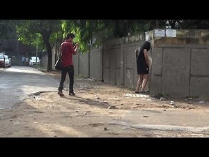 Hot Girl pees in public, shocking reactions from passersby