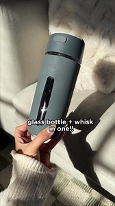 The easiest way to make any drink is with a VISP- the bottle with a built in whisk🤭🍵 | Visp