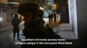 In recent months, Israeli army raids have intensified across Palestinian refugee camps in occupied West Bank. | TRT World
