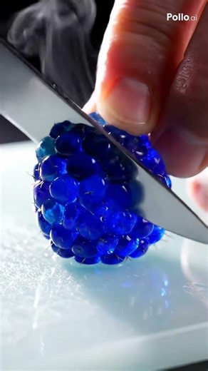 The Most Satisfying Blue Raspberry You'll Ever See 💎