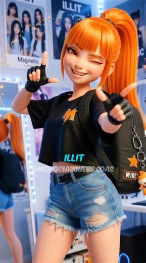 ✨Mari and her incurable ILLIT addiction! 🖤 #illit #kpop