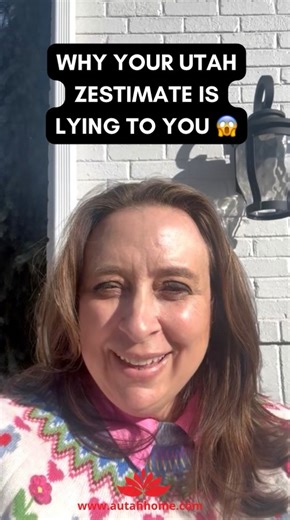 Utah peeps: Is your Zillow Zestimate WAY off?  Here’s the tea ☕️...