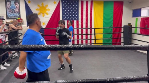 108K views · 928 reactions | Teaching moments Once in a while Manny Pacquiao stops his boxing training to give pointers to his son Jimuel. | ABS-CBN News | Facebook
