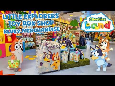 CBeebies Land Little Explorers Toy Box at Alton Towers | Bluey Merchandise (March 2026) [4K]