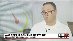 4.2K views · 42 reactions | The demand for air conditioning is heating up this summer, and while some repair companies are able to keep up, FOX5's Dani Masten reports supply chain issues may get in the way of cooling off. Read More: https://bit.ly/3RHqvJR | FOX5 Las Vegas | Facebook