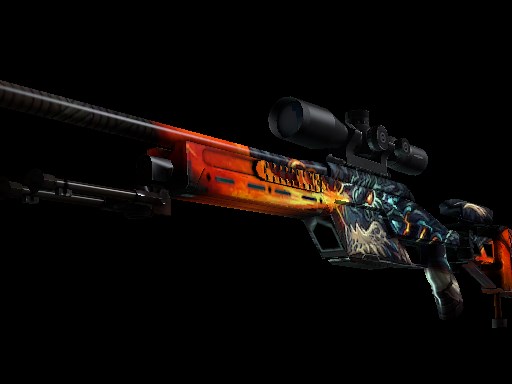 SSG 08 | Dragonfire - CS2 Skins