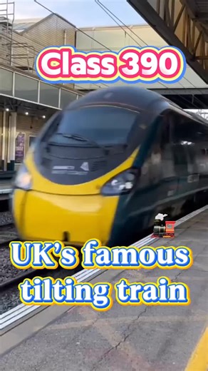 The Iconic Class 390: Speed and Power Redefined