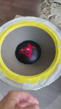 Pintando o auto falante #audiobrasil #minisystem #audio #automobile #music