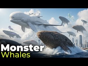 Monster Whales Size Comparison 3D | Aircraft Beluga Whale vs Wooden Whale