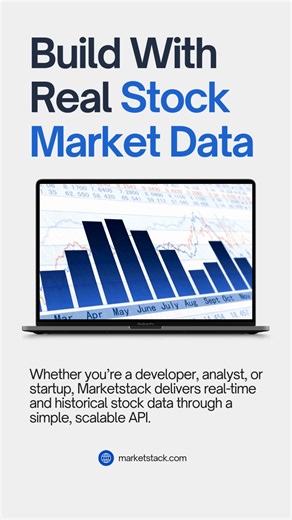 Want instant access to stock market data? Marketstack’s powerful JSON API gives you real-time, intraday, and historical market information for thousands of tickers across global exchanges 🌍 All in a simple REST format developers love. 🚀 🎯 What you can do with Marketstack: • Real-Time Stock Prices for 30,000 tickers 📊 • Intraday Market Data from IEX 📈 • 15 Years EOD Historical Data 🕰 • 500,000 Stock Tickers in EOD⚙️ • 750 Market Indices 💼 • Detailed Information for 2700 stock exchanges 📈 