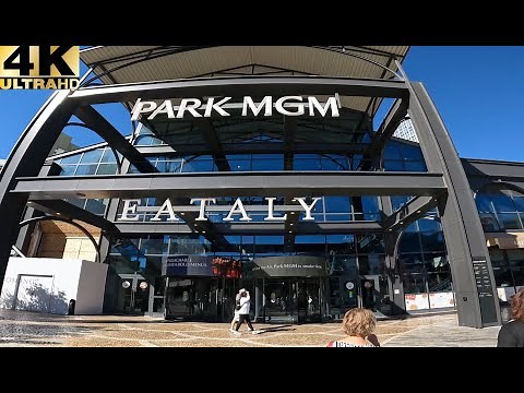 INSIDE Park MGM Las Vegas: Full Tour of Eataly and Casino & Hotel! 🎰✨
