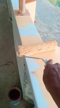 Cómo pintar con rodillo . sin regar pintura en el suelo