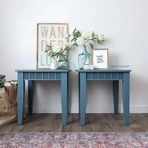 Painting Wood End Tables